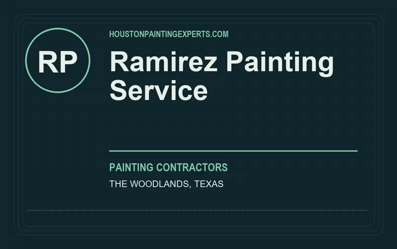 Ramirez Painting Service in The Woodlands, Texas