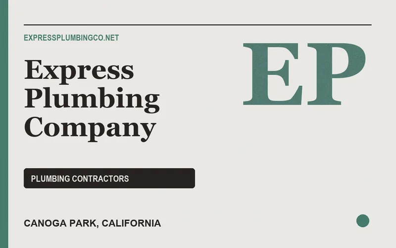 Express Plumbing Company in Canoga Park, California