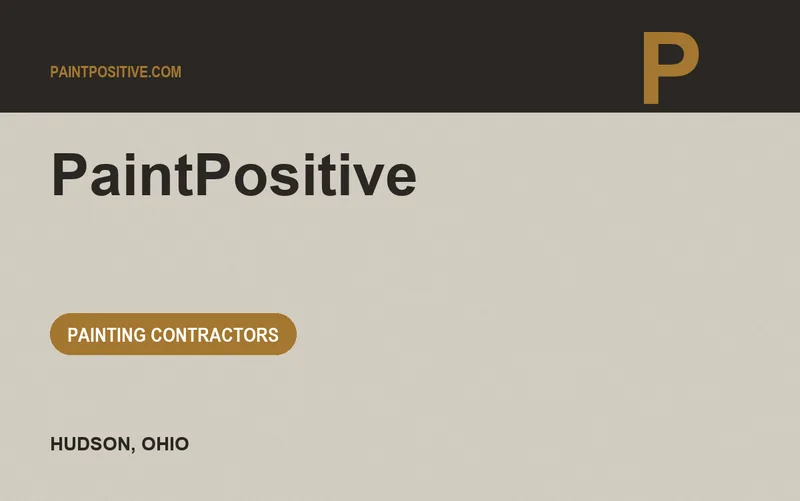 PaintPositive in Hudson, Ohio