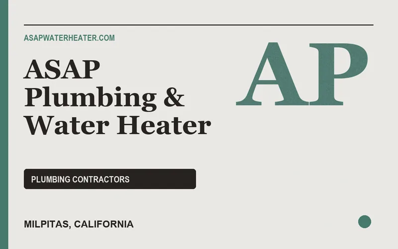 ASAP Plumbing & Water Heater in Milpitas, California