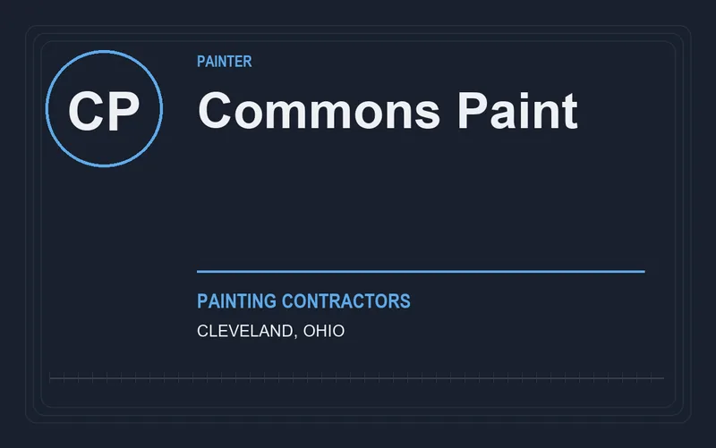 Commons Paint in Cleveland, Ohio