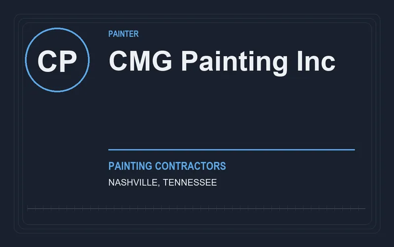 CMG Painting Inc in Nashville, Tennessee