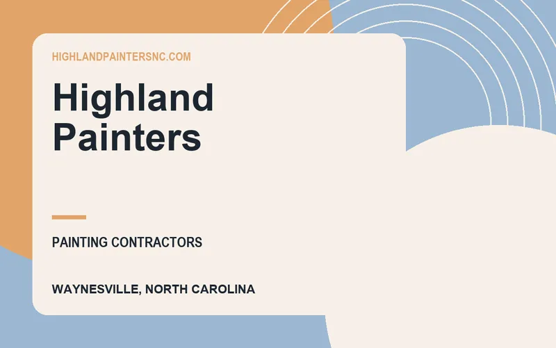 Highland Painters in Waynesville, North Carolina