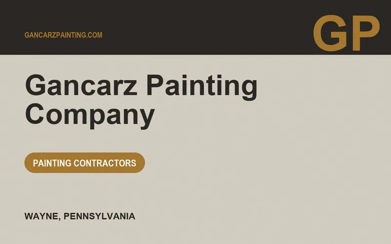 Gancarz Painting Company in Wayne, Pennsylvania