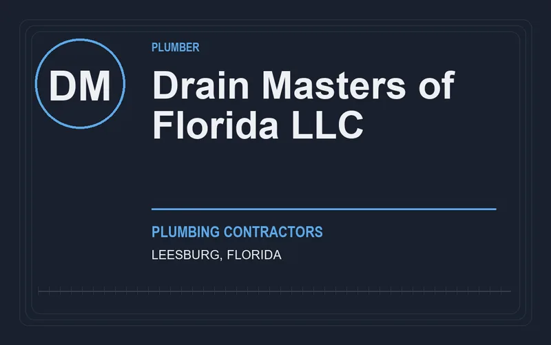 Drain Masters of Florida LLC in Leesburg, Florida