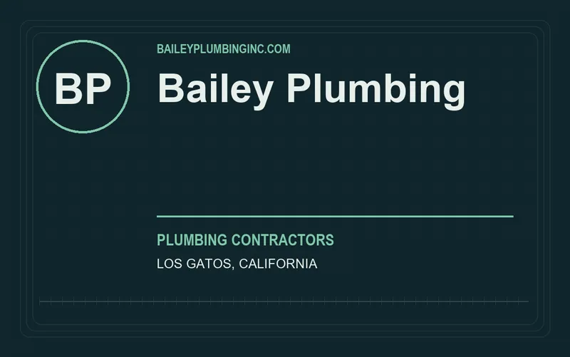 Bailey Plumbing in Los Gatos, California