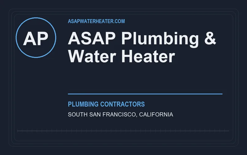 ASAP Plumbing & Water Heater in South San Francisco, California