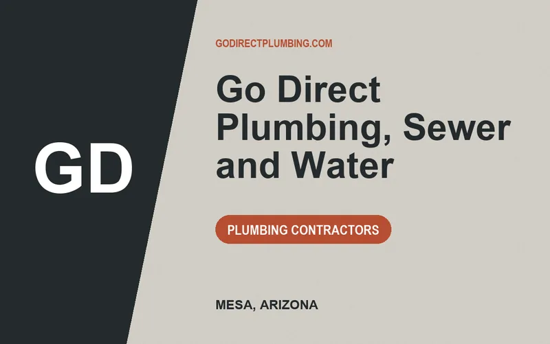 Go Direct Plumbing, Sewer and Water in Mesa, Arizona