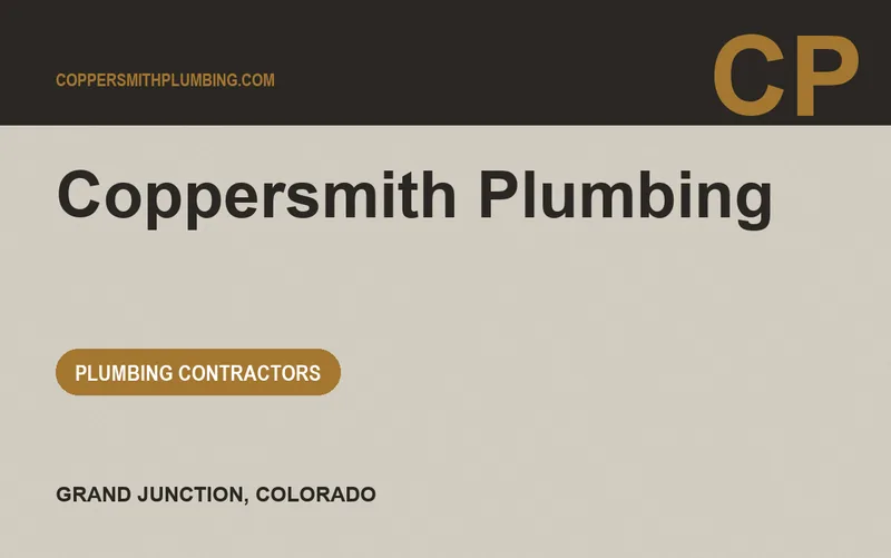 Coppersmith Plumbing in Grand Junction, Colorado