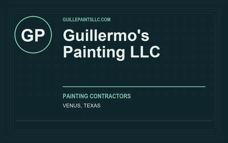 Guillermo's Painting LLC in Venus, Texas