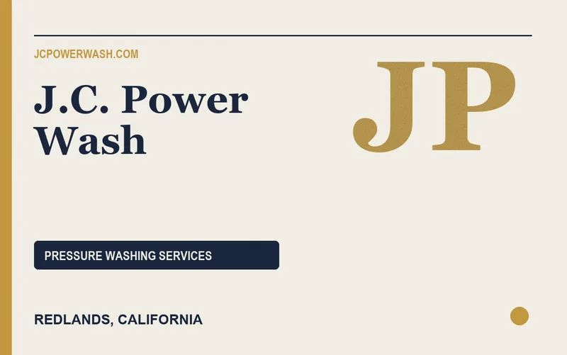 J.C. Power Wash in Redlands, California