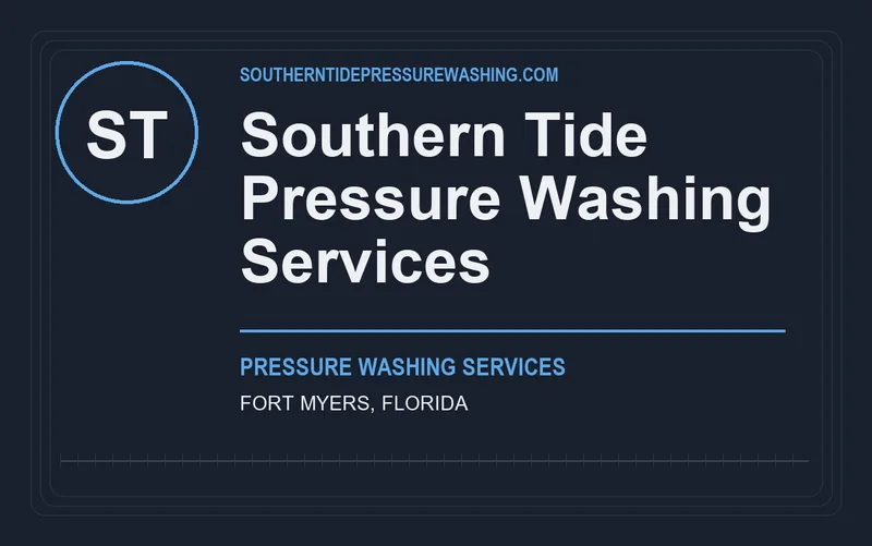 Southern Tide Pressure Washing Services in Fort Myers, Florida
