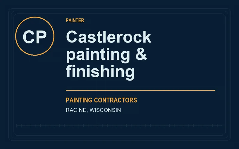 Castlerock painting & finishing in Racine, Wisconsin