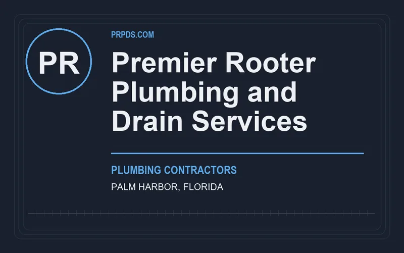 Premier Rooter Plumbing and Drain Services in Palm Harbor, Florida