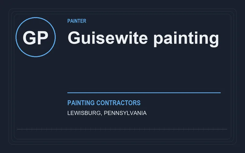 Guisewite painting in Lewisburg, Pennsylvania