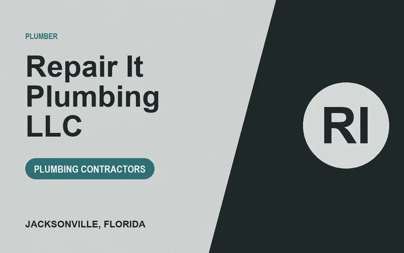 Repair It Plumbing LLC in Jacksonville, Florida